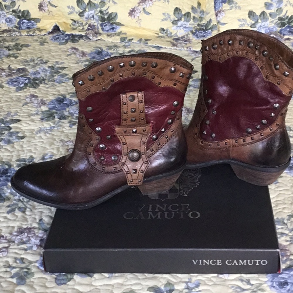 Vince Camuto cowboy ankle boot
